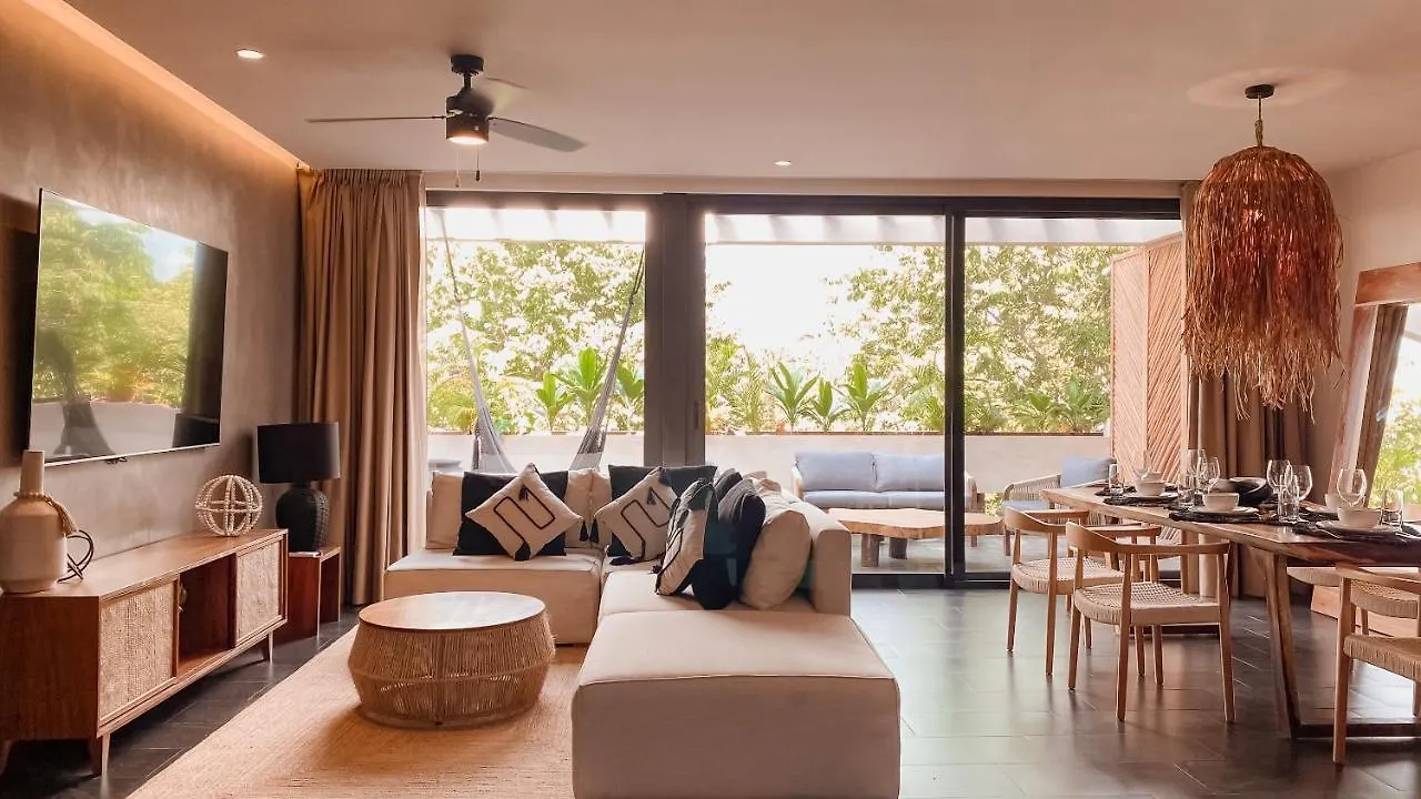 Luxury Penthouse Luum Zama Tulum location